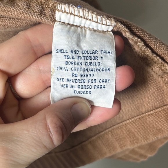 Arizona Barn Chore Jacket 90's Brown Mens Size Large - Picture 9 of 11